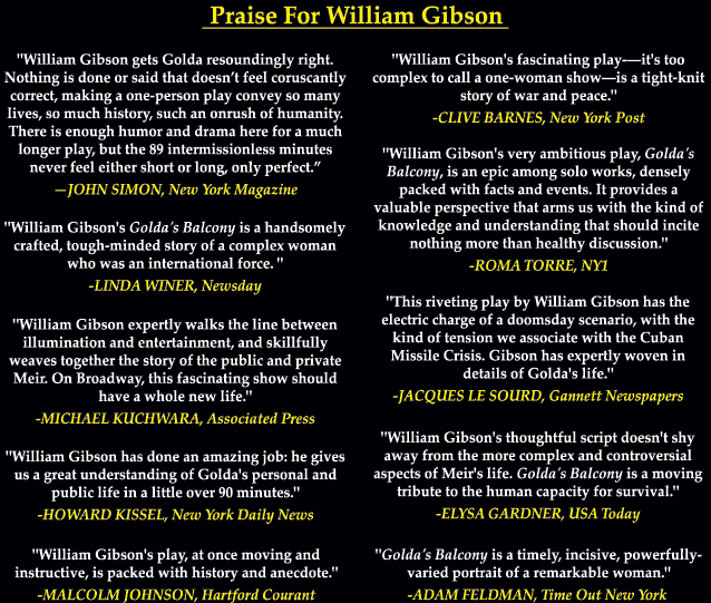 Praise for William Gibson